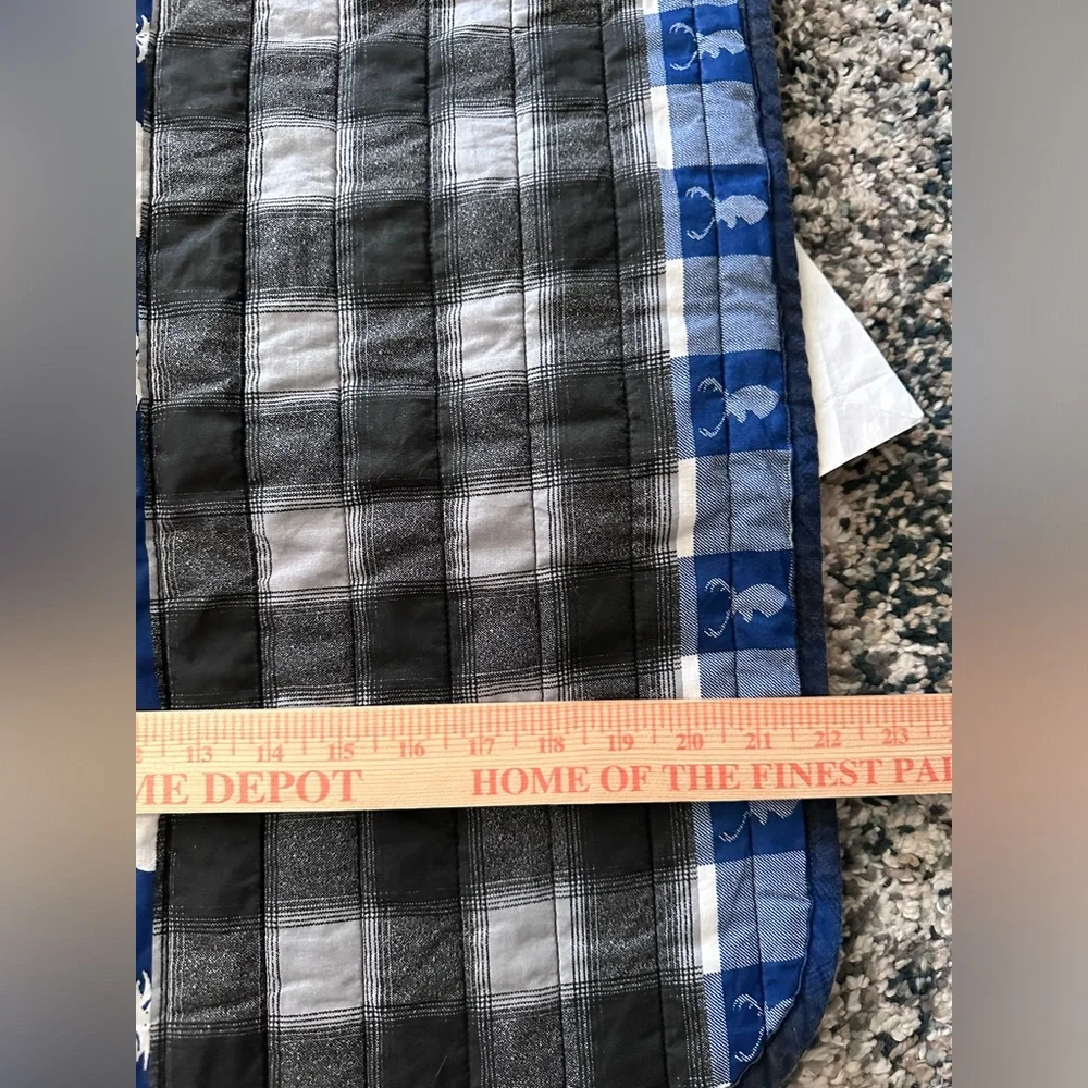 Eddie Bauer blue creek quilted pillow covers - Set Of 2 - 22 x 29